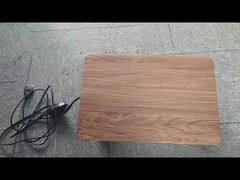 Stołek z podgrzewaczem stóp