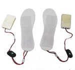 Buty używają elektrycznie podgrzewanych wkładek z powłoką grafenową Ładowanie przez USB