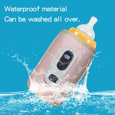 Podgrzewacz do butelek 5V z ładowaniem USB, idealny do podgrzewania mleka dla niemowląt podczas podróży, kompaktowy, lekki i łatwy do przenoszenia