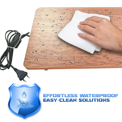 Stylistyczny elektryczny stołek z podgrzewaczem stóp z ogrzewaniem grafenowym Ergonomiczny design regulowana temperatura