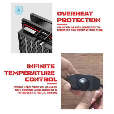 Stylistyczny elektryczny stołek z podgrzewaczem stóp z ogrzewaniem grafenowym Ergonomiczny design regulowana temperatura
