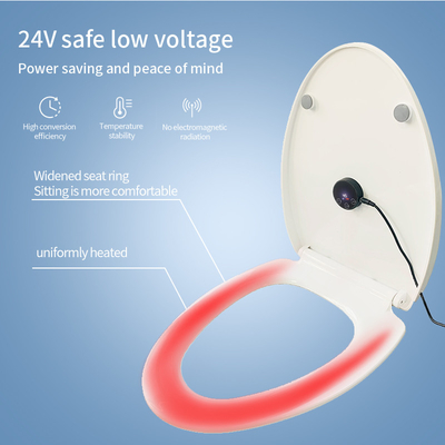 Bez wysiłku wygodne Grafen Toilet Seat Cover Pad z regulowaną temperaturą