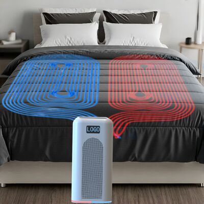 Inteligentny koc termiczny Sheerfond Cooled Blanket z przepływem powietrza dla osób, którym jest gorąco w nocy