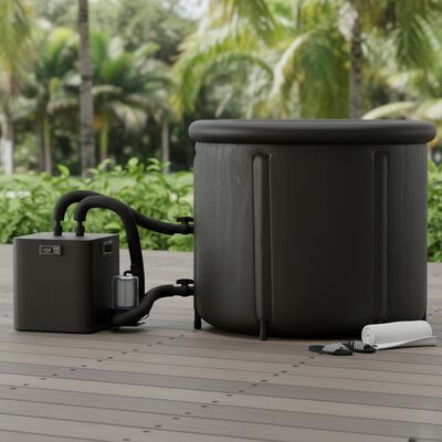 OEM Lodowa chłodnia do kąpieli z chłodzoną wodą Przenośna lekka waga zewnętrzna Wpływająca zimna wanna do odzyskiwania spa