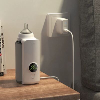 Elektryczny podgrzewacz butelki przenośna 5V napięcie wygodne przenośne urządzenie lekkie konstrukcja nadaje się do podróży karmienie niemowląt
