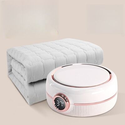 Electric OEM Bamboo Fiber Water Circulation Smart Control Heating Cooling Dual Zone Cooling Blanket for Hot Sleepers Household