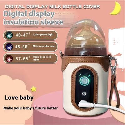 Sheerfond Best Baby podgrzewacz do butelek z cyfrowym wyświetlaczem Materiał kaszmirowy XF-016 Model 1 rok gwarancji