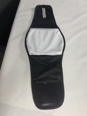 Ciepły pas biodrowy dla zwierząt z funkcją ogrzewania, zaprojektowany do codziennego użytku, z elastyczną tkaniną i ładowaniem USB, zapewniający wsparcie i ciepło dla talii zwierzęcia