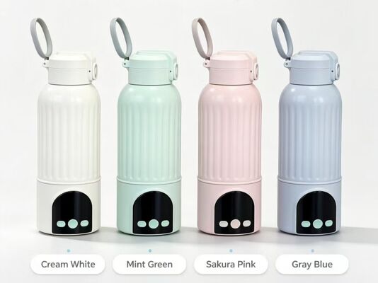 Baby Bottle Warmer Portable USB Powered Milk Heater with Adjustable Temperature and Stainless Steel Interior for Safe Infant Feeding