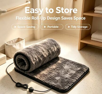 Drying Foot Mat Equipped with Stable DC Input Power Supply and Consumption Ideal for Continuous in Multiple Daily Scenarios