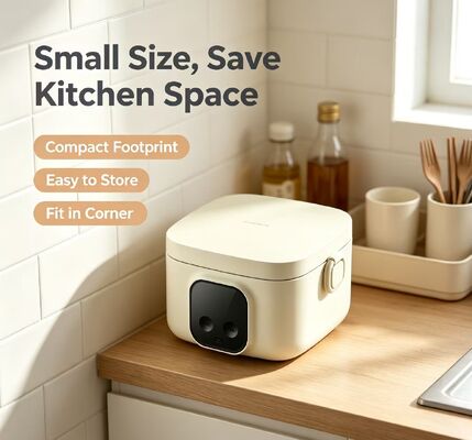 Home Electric Heating Lunch Box, Mini Portable Food Warmer, 304 stali nierdzewnejSzybkie ogrzewanie, oszczędność miejsca dla domowej kuchni rodzinnej