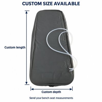 24V Golf Cart Dual-Mode Seat Cover, Water Cooling and Graphene Heating, Waterproof Bench Seat Cover z paskami i zewnętrzną skrzynką chłodzącą, logo i opakowanie w kolorze