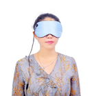 Materiał jedwabny Elektryczna podgrzewana maska ​​na oczy Zasilanie USB 5 V do snu ODM OEM