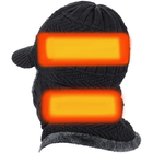 Wielofunkcyjna elektryczna podgrzewana czapka, czapka elektryczna SHEERFOND z możliwością ładowania
