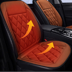 Skórzana podgrzewana poduszka na siedzenie samochodu Ładowanie przez USB Grafen Szybkie nagrzewanie