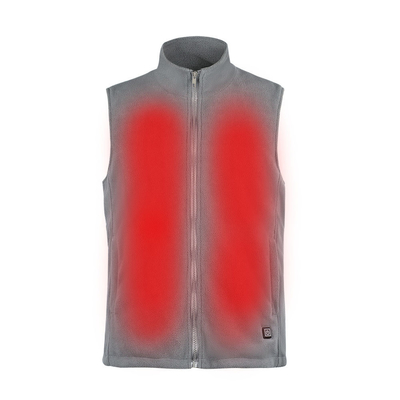 Mężczyźni S WinterVest Jacket z USB zasilany elektryczny podgrzewany kamizelka i zaawansowana technologia grzewcza