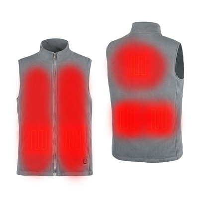 Mężczyźni S WinterVest Jacket z USB zasilany elektryczny podgrzewany kamizelka i zaawansowana technologia grzewcza