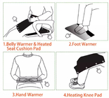 Elektryczny podgrzewacz do rąk Podkładka grzewcza USB Zmywalna poduszka na krzesło w stylu