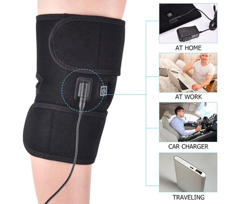 Ładowanie USB do terapii cieplnej Wrap do urazu kolana Materiał grafenowy o temperaturze 45 stopni
