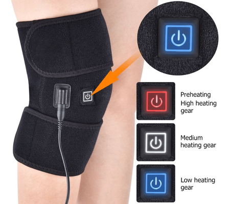 Ładowanie USB do terapii cieplnej Wrap do urazu kolana Materiał grafenowy o temperaturze 45 stopni