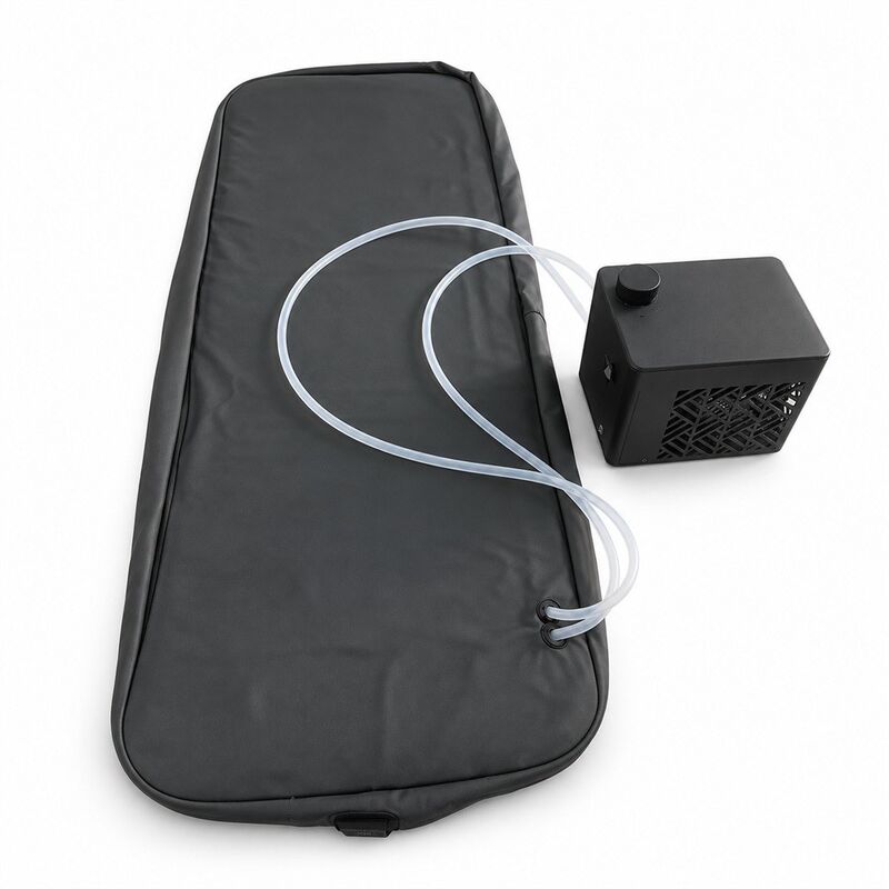 24V Golf Cart Dual-Mode Seat Cover, Water Cooling and Graphene Heating, Waterproof Bench Seat Cover z paskami i zewnętrzną skrzynką chłodzącą, logo i opakowanie w kolorze